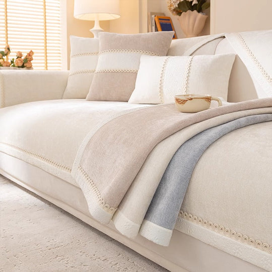 Beskyttende Sofatrekk med Sklisikker Bakside 0