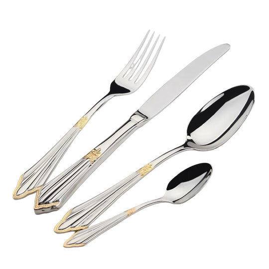 Bestikksett for Middag 24 Deler 0