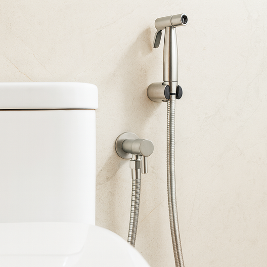 Bidet Sprayer Veggmontert med Justerbar Stråle 0