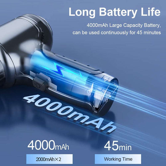 Bilstøvsuger Profesjonell med Kraftig Sugemodus 5