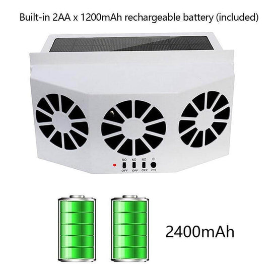 Bilvifte med Solenergi - Effektiv Luftkjøling 5