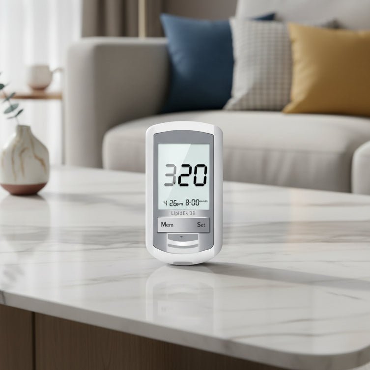 Bluetooth Kolesterolanalysator for Helseovervåking 3