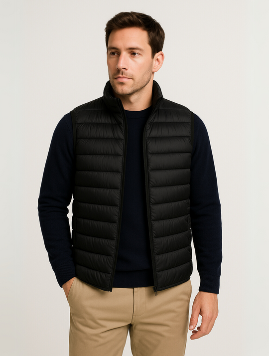 Bodywarmer for menn minimalistisk design 5