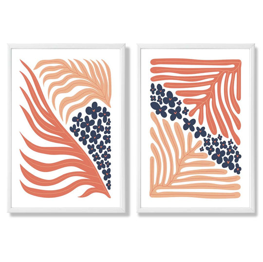 Boho Rammesett med Fargerike Kunsttrykk til Innredning 3