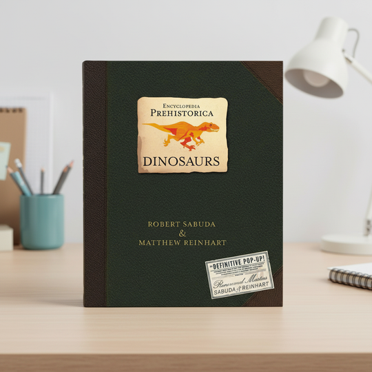Bok for Barn med 3D Pop-up Dinosaurer 6