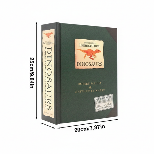 Bok for Barn med 3D Pop-up Dinosaurer 7