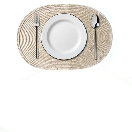 Bordbrikker Rustikk Boho Stil - Håndvevd Design for Innendørs og Utendørs Bruk 1