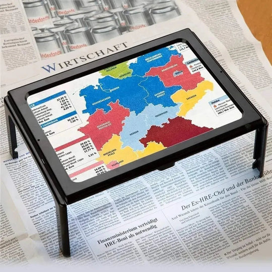 Bordforstørrelsesglass med LED-belysning Håndfri Design 5