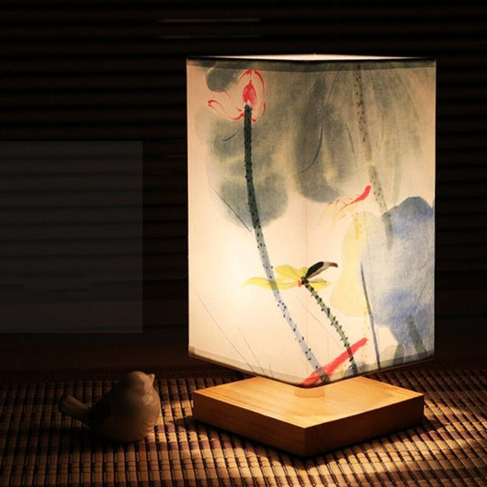 Bordlampe i Japansk Skandinavisk Stil 4