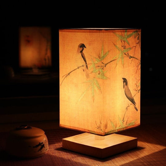 Bordlampe i Japansk Skandinavisk Stil 5