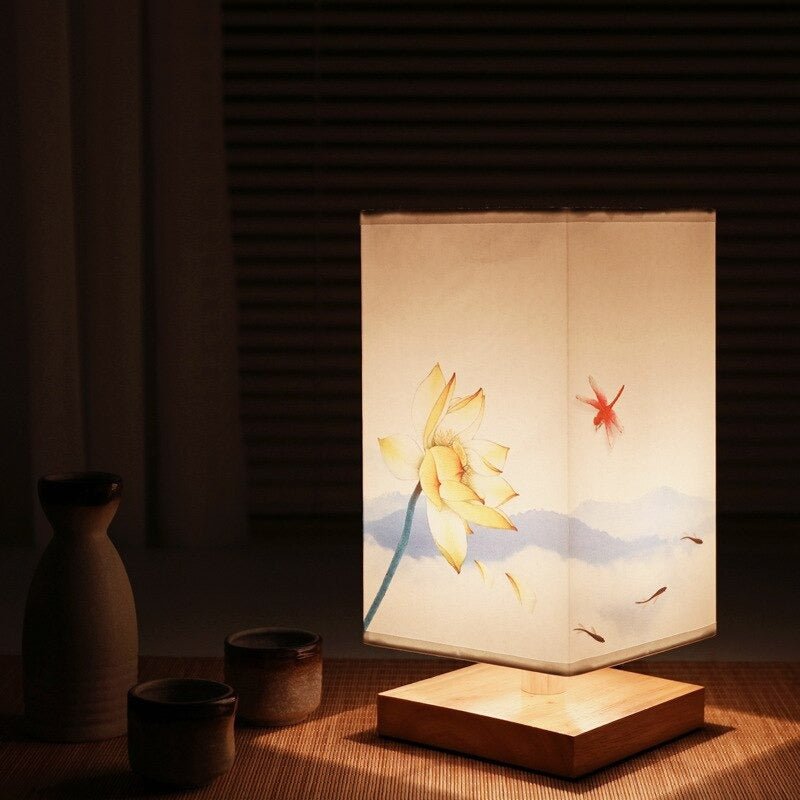 Bordlampe i Japansk Skandinavisk Stil 7