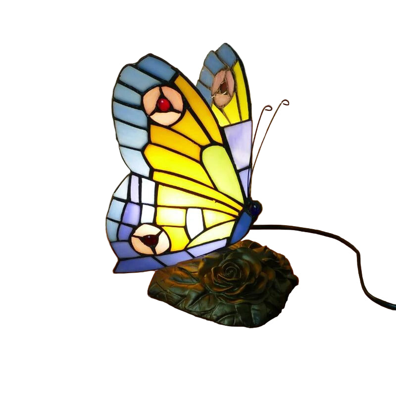 Bordlampe i Retro Sommerfugl Design 0