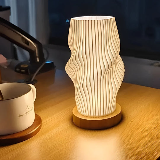 Bordlampe med 3D Bølgeeffekt for Stue og Soverom 8