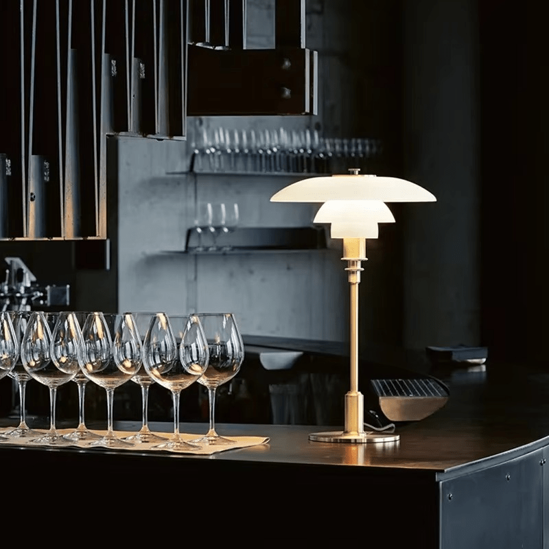 Bordlampe med Dimmbart LED-lys i Skandinavisk Design 5
