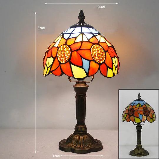 Bordlampe med Fargespill og Justerbar Hals 6