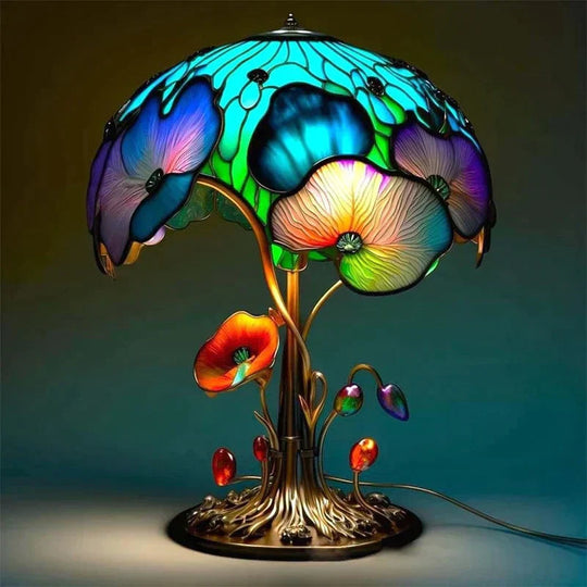 Bordlampe med Glassmalerier for Barn 2