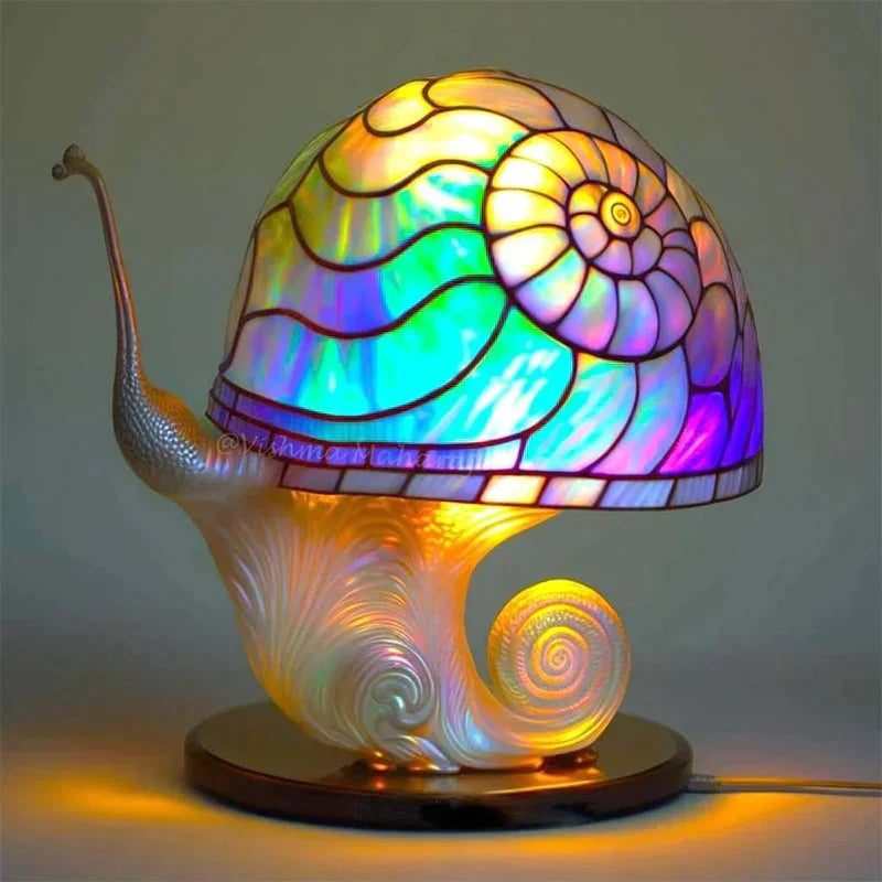 Bordlampe med Glassmalerier for Barn 3