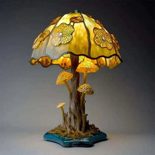 Bordlampe med Glassmalerier for Barn 4