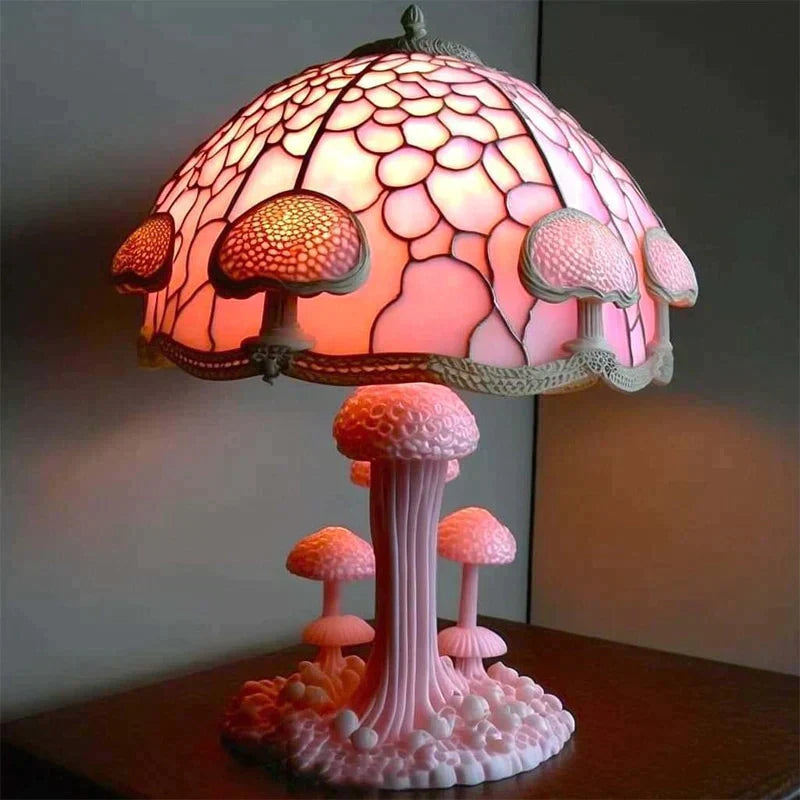 Bordlampe med Glassmalerier for Barn 5