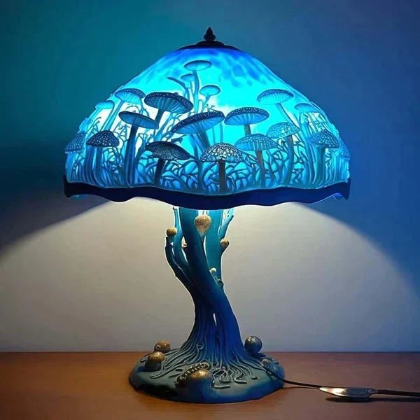 Bordlampe med Glassmalerier for Barn 7