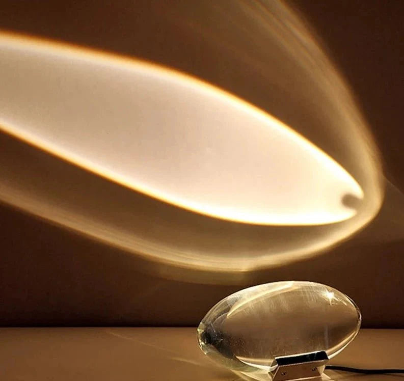 Bordlampe med Krystalldesign 2