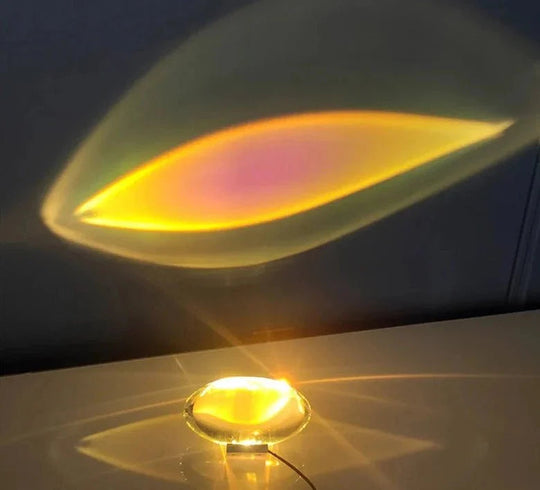 Bordlampe med Krystalldesign 4