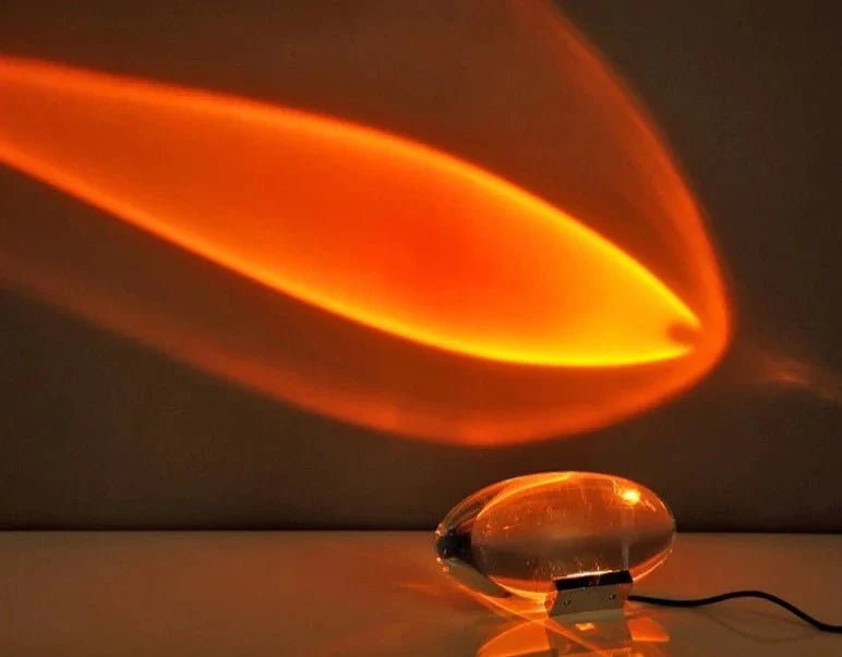 Bordlampe med Krystalldesign 7