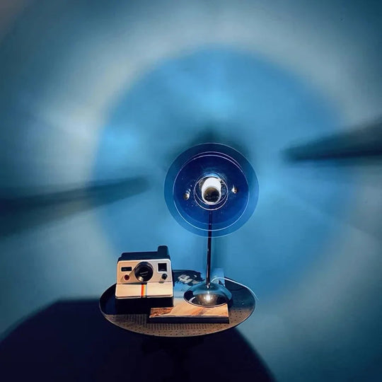 Bordlampe med Solnedgangsprojeksjon 3