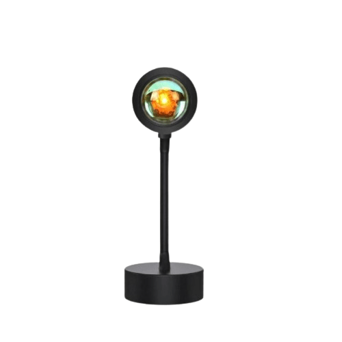 Bordlampe med solnedgangsdesign 4