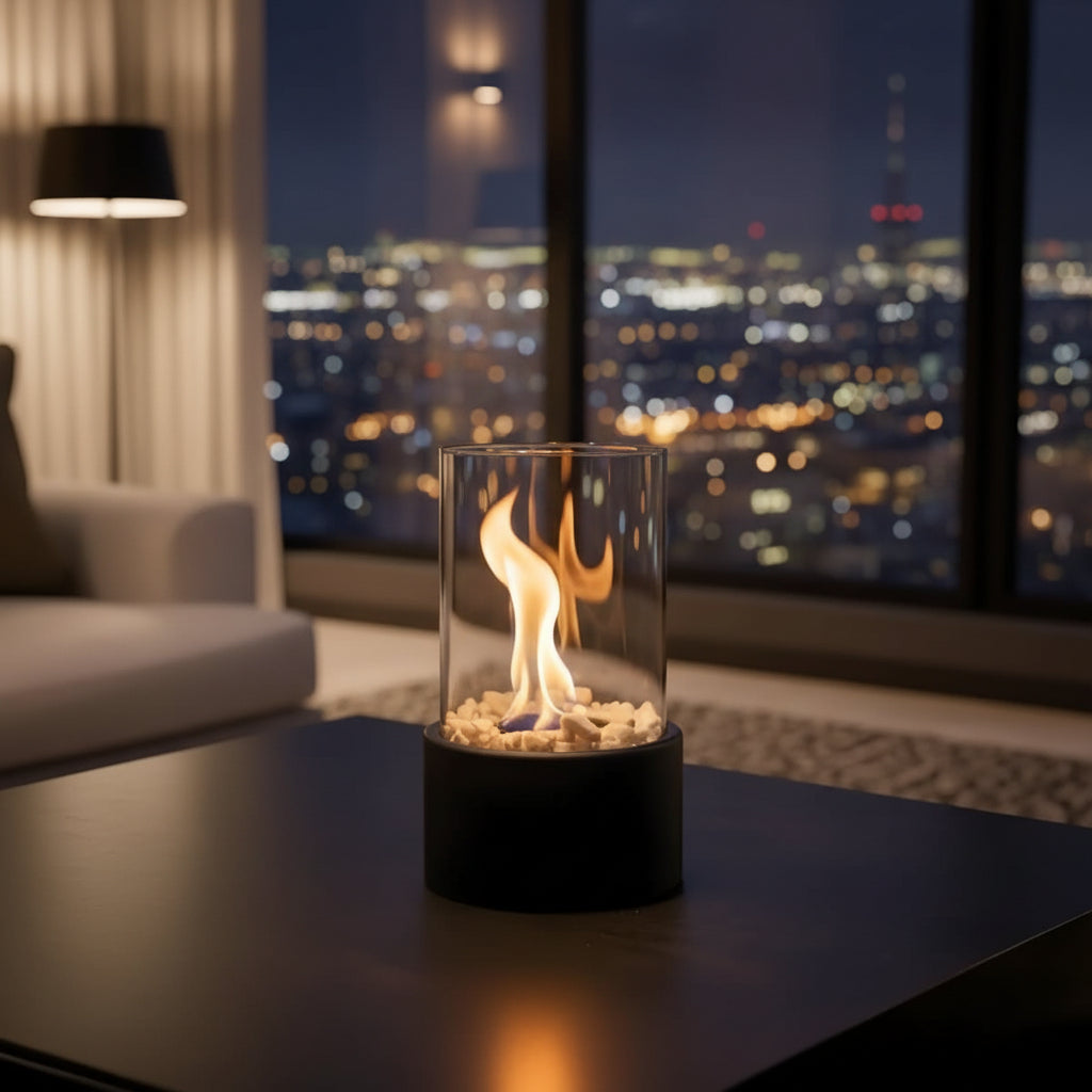 Bordpeis Røykfrie Flammer Modern Design for Innendørs og Utendørs Bruk 3