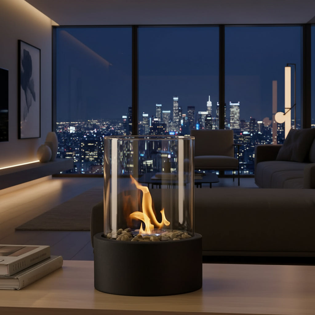 Bordpeis Røykfrie Flammer Modern Design for Innendørs og Utendørs Bruk 6