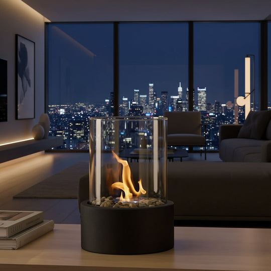 Bordpeis Røykfrie Flammer Modern Design for Innendørs og Utendørs Bruk 6