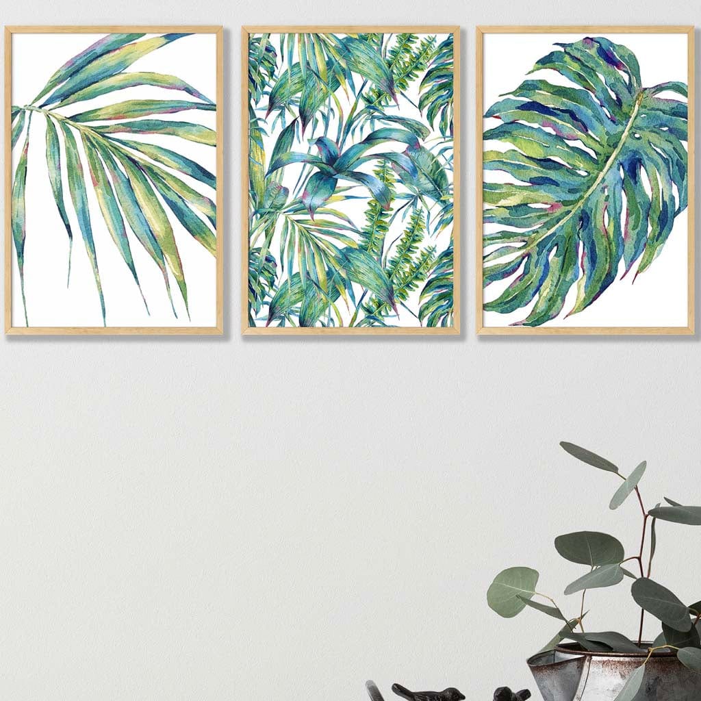 Botanical Art Print Set with 3 Unique Designs 1