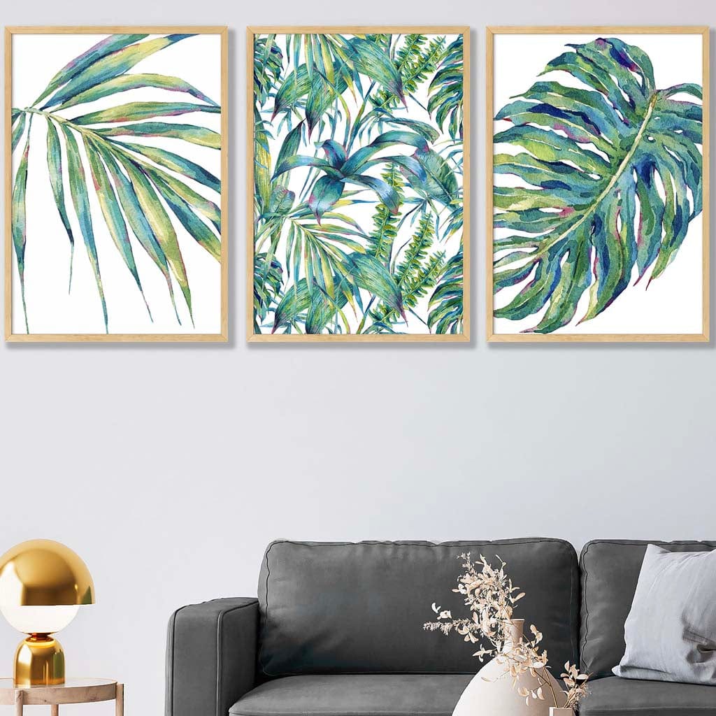 Botanical Art Print Set with 3 Unique Designs 2