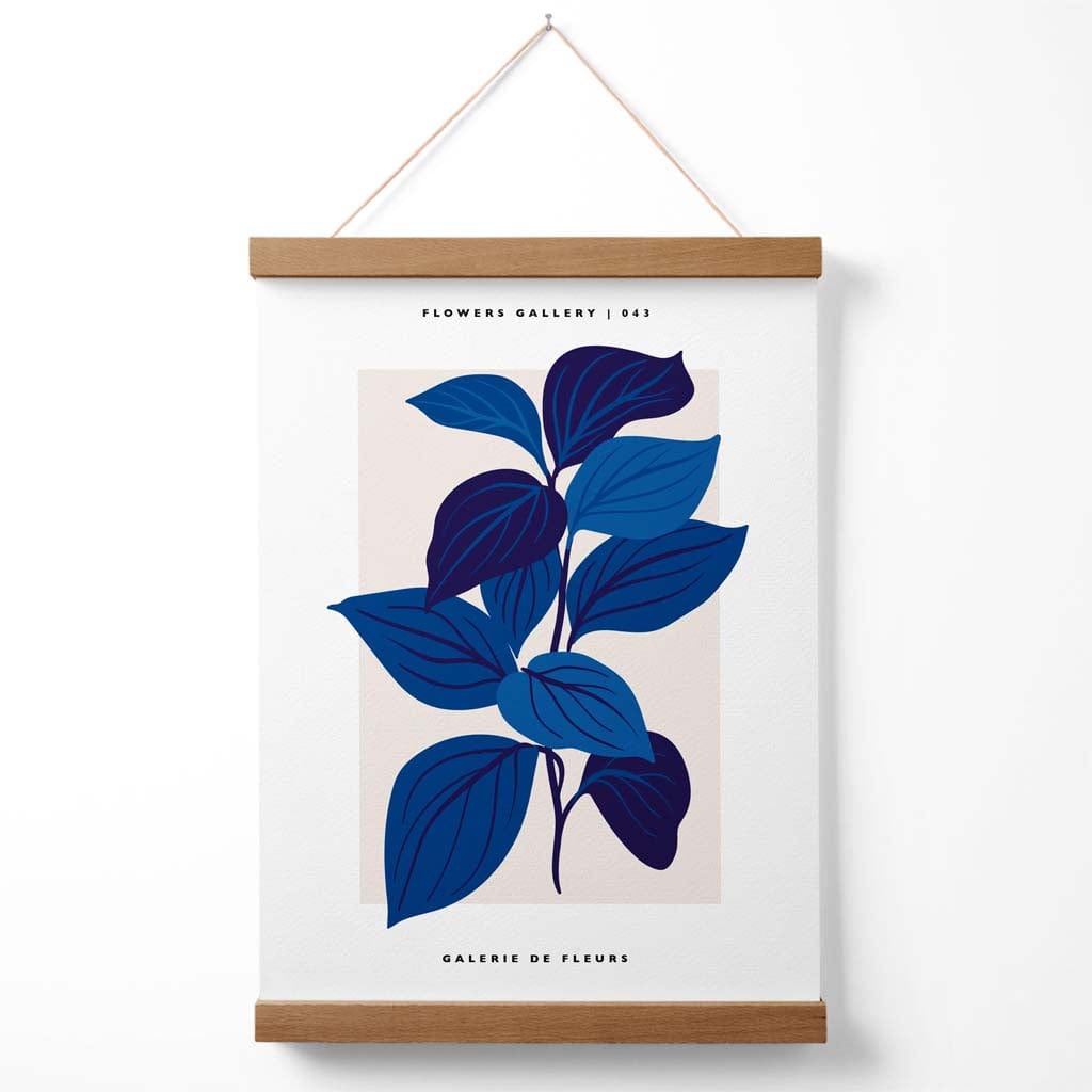 Botanical Flower Market Exhibition Poster with Hanger 3
