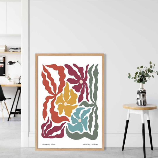 Botanisk Plakat Moderne Boho Stil 1