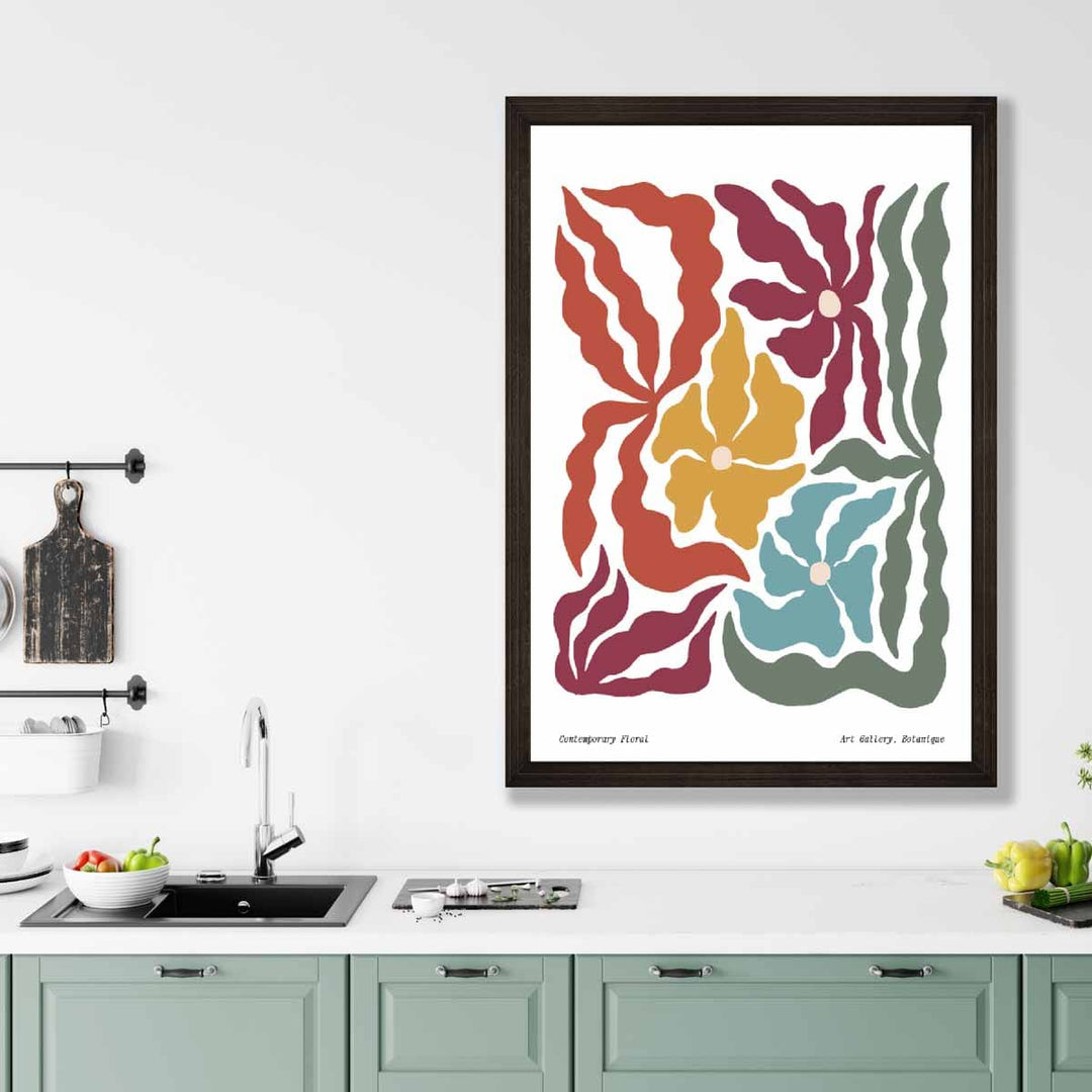 Botanisk Plakat Moderne Boho Stil 3