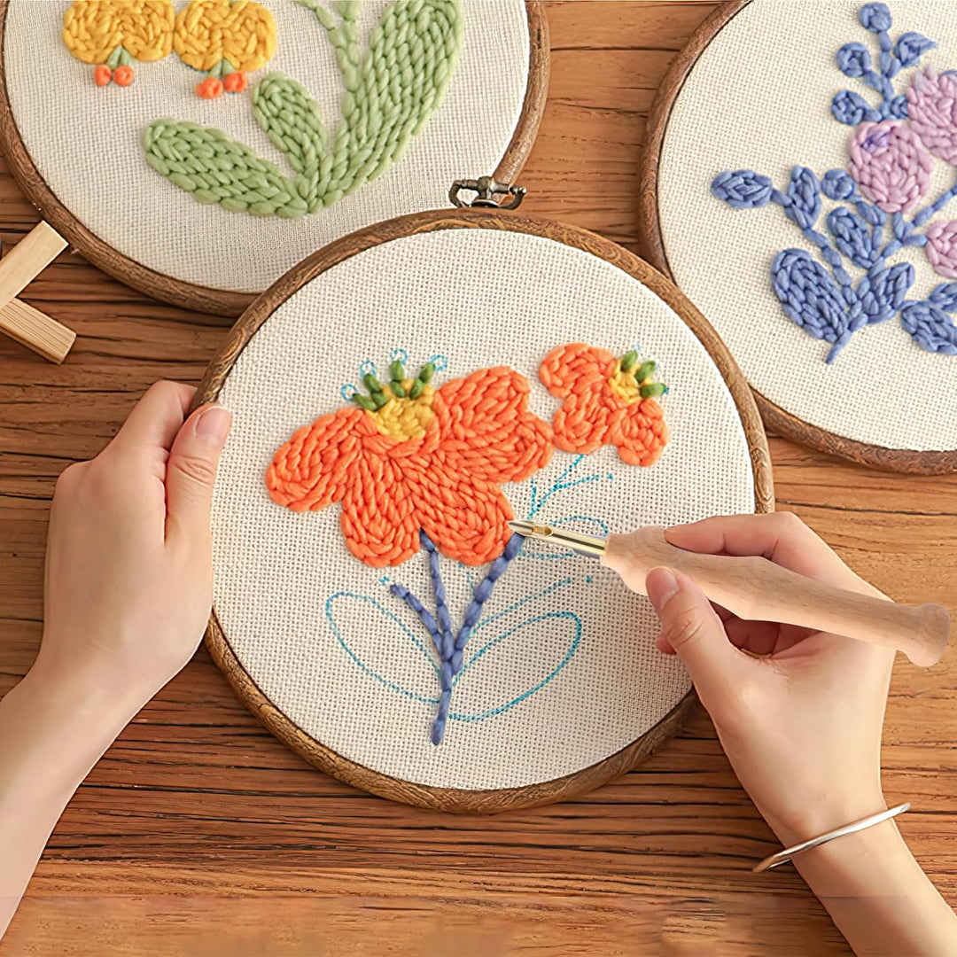 Broderingssett med Utbyttbare Nåltyper 0