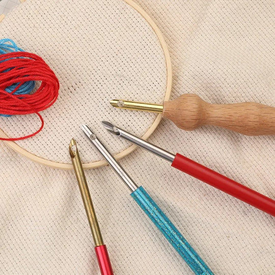 Broderingssett med Utbyttbare Nåltyper 4