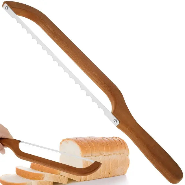 Brødkniv Taggete Design for Presis Skjæring 0