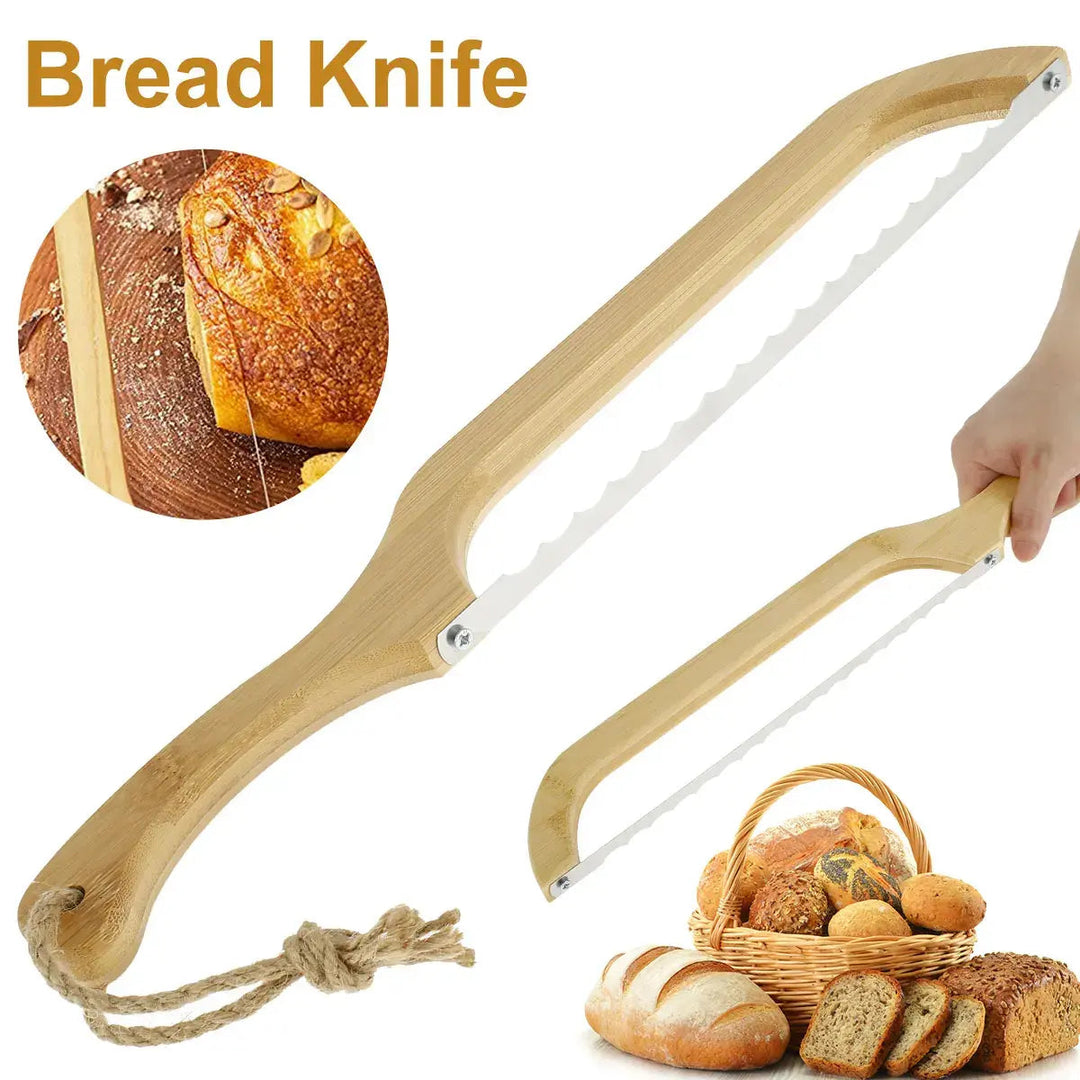 Brødkniv Taggete Design for Presis Skjæring 3