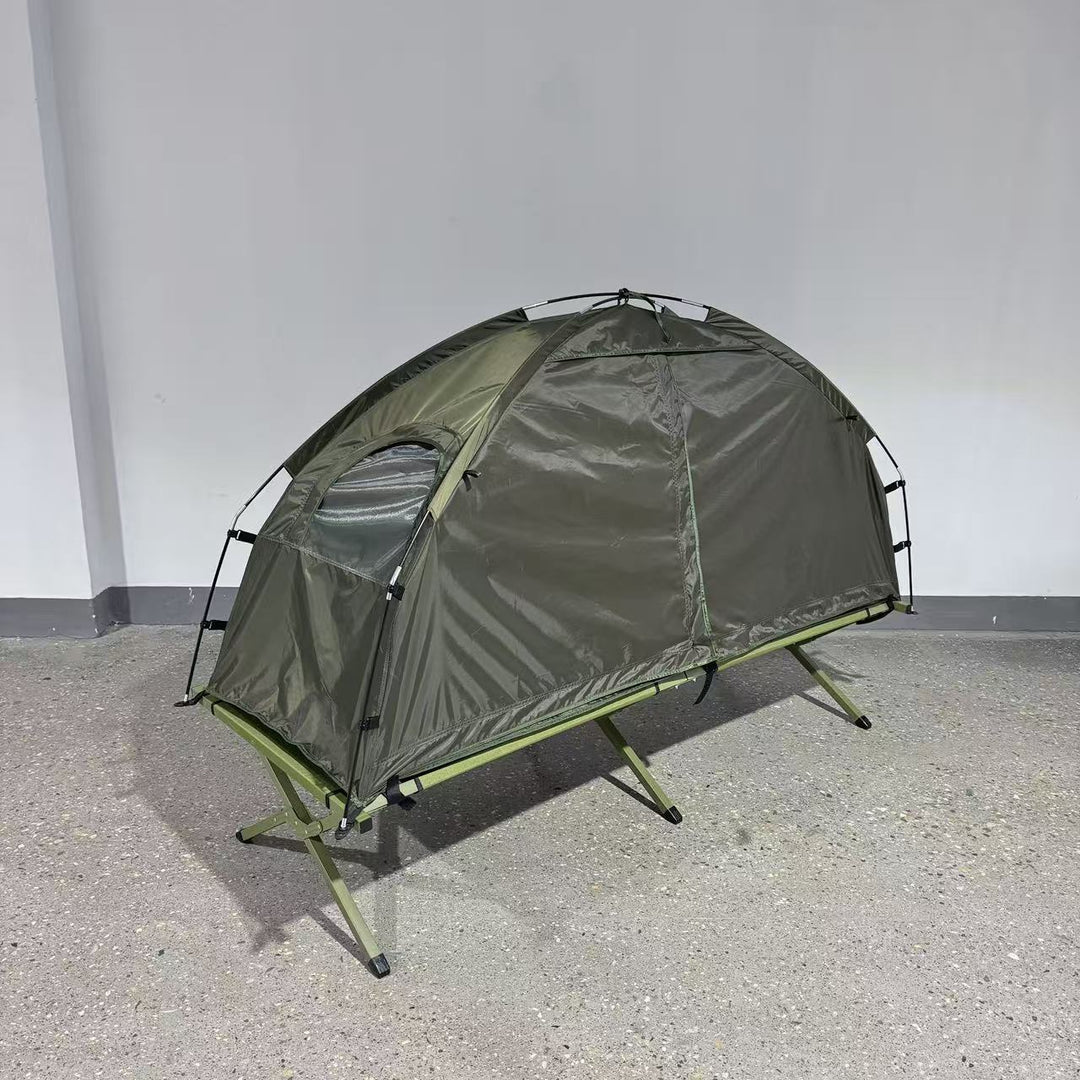 Campingtelt med høy synlighet og praktisk design for utendørsbruk 0