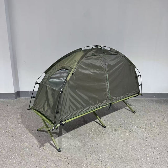 Campingtelt med høy synlighet og praktisk design for utendørsbruk 0