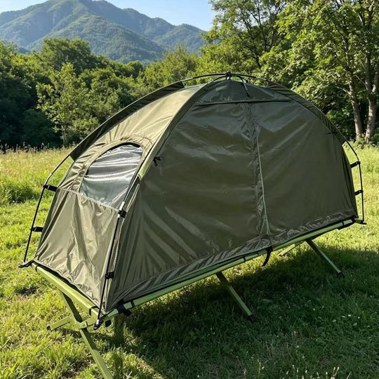 Campingtelt med høy synlighet og praktisk design for utendørsbruk 1