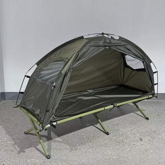 Campingtelt med høy synlighet og praktisk design for utendørsbruk 4