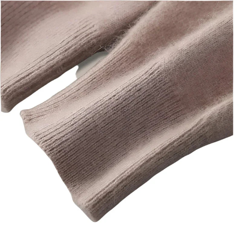 Cardigan Jakke Herre Cashmere Med Knapper - Myk, Varm, Avslappet Stil 8