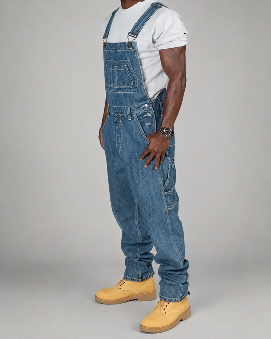 Menns Denim Stil med Skjøtedetaljer Moderne Design