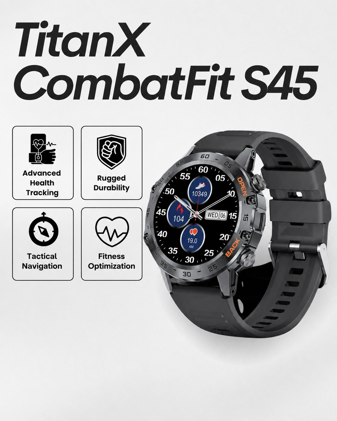 Herren Smartwatch Robust