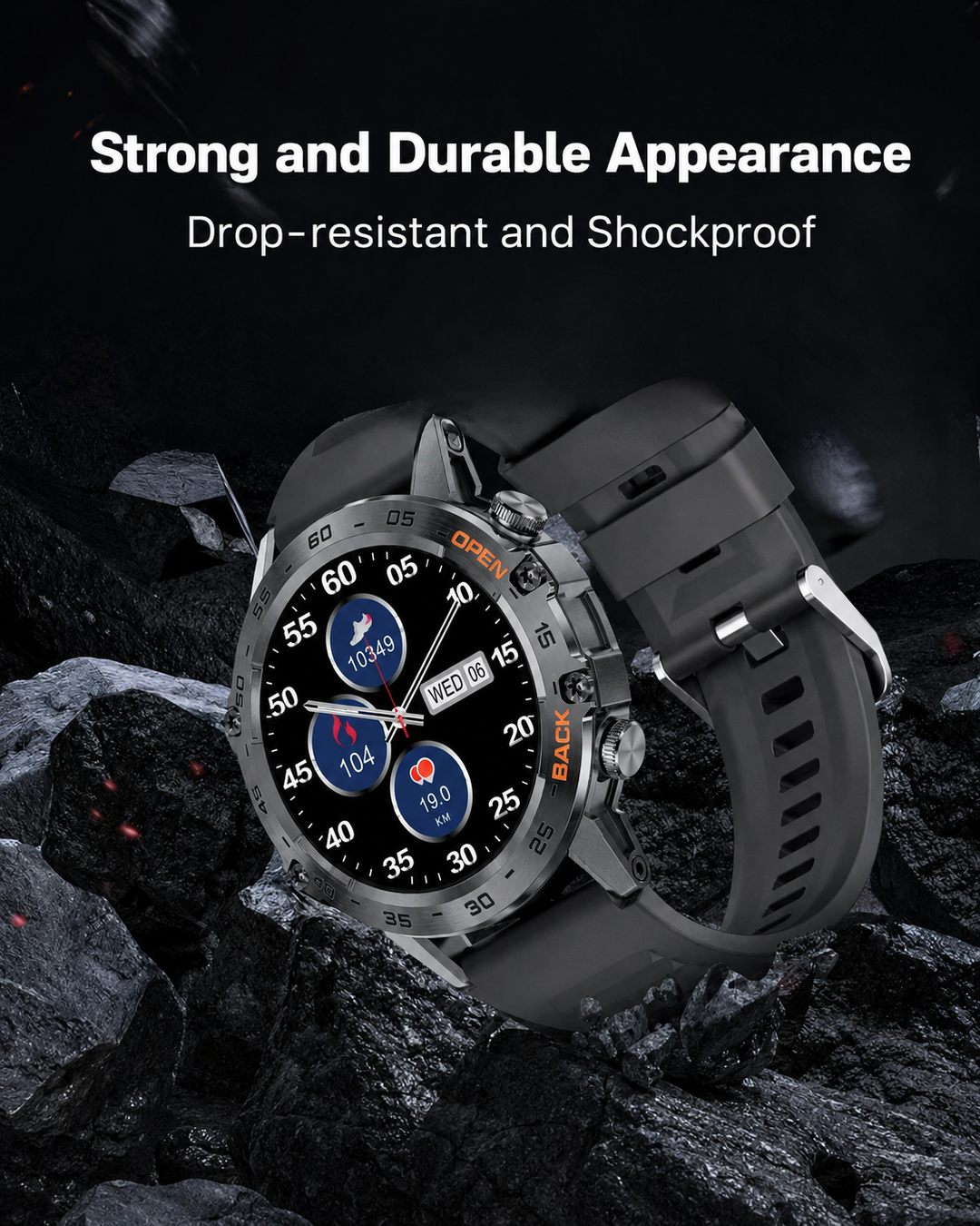 Herren Smartwatch Robust