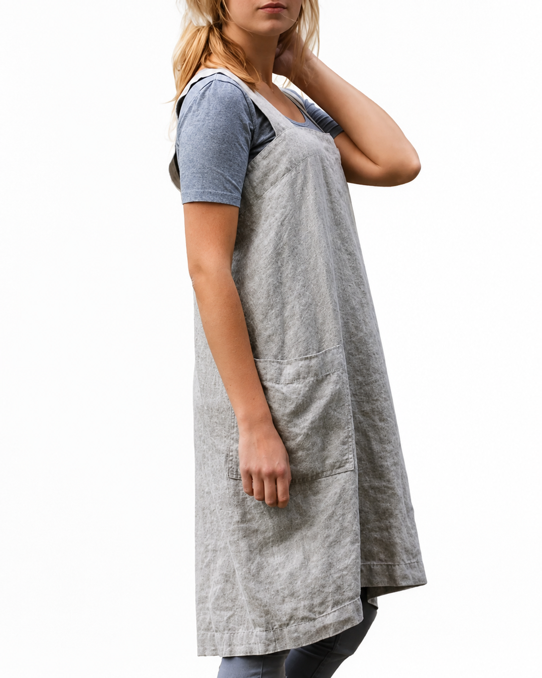 Grembiule da donna leggero con tasche